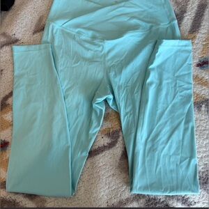 J80 Fit light blue crossover leggings